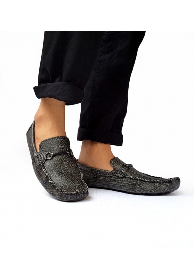 Mr Darwis The black throne loafers mr017