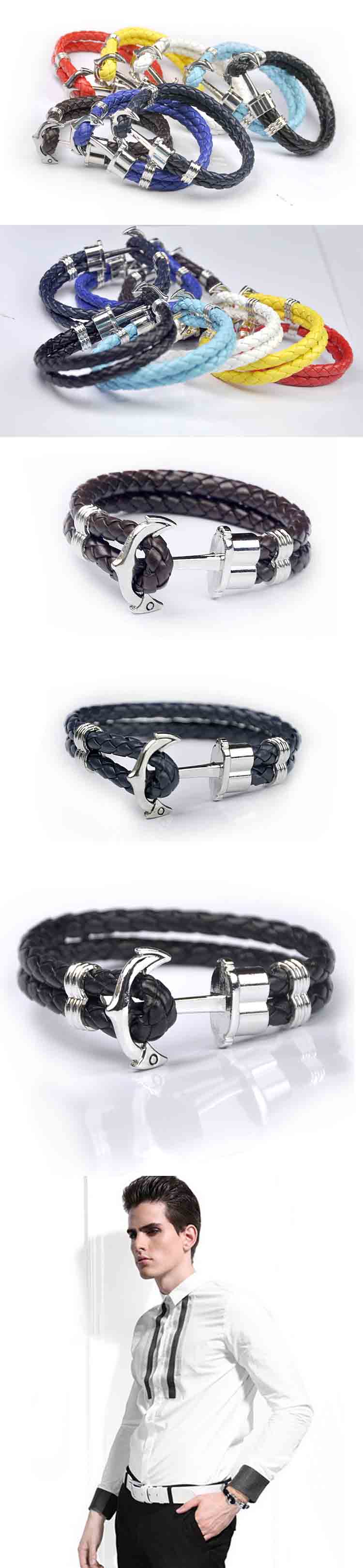 jual gelang model jangkar , cocok untuk pria yang ingintampil keren maksimal, klik dan pesan online disini