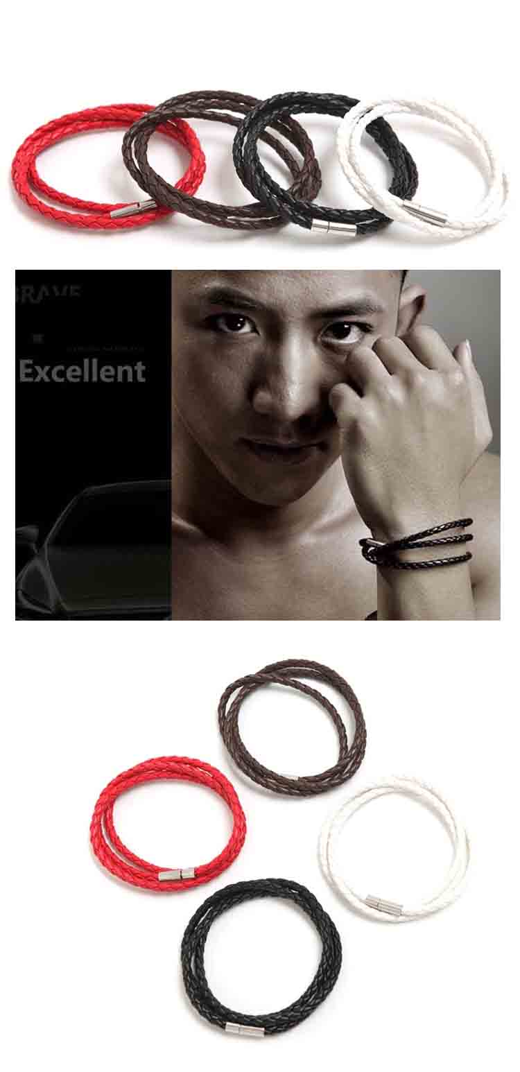 jual gelang kulit untuk pria keren , model terbaru dengan desain ala korea, klik dan pesan online sekarang di pfp store