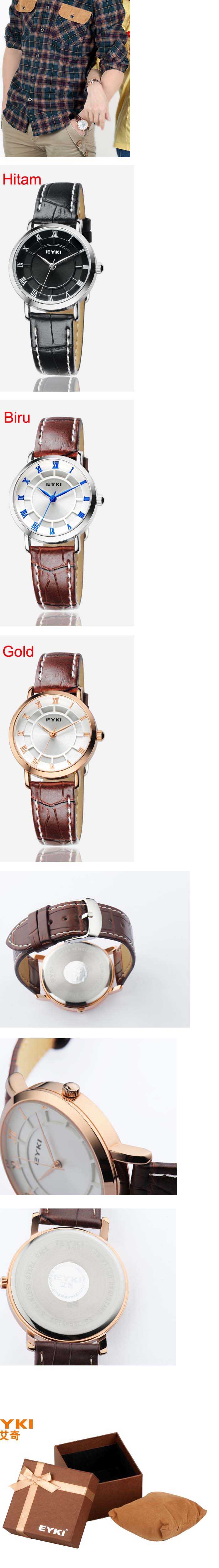 jual jam tangan pria model belt kulit import