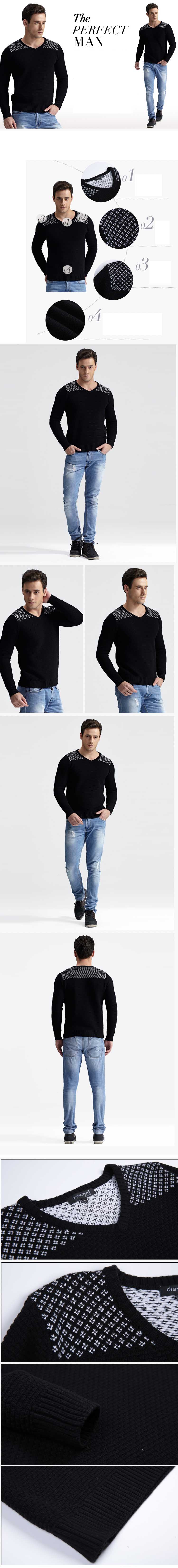 jual sweater pria model vneck, terbuat dari bahan rajut berkualitas import sehingga nyaman dipakai, temukan koleksi sweater pria import terlengkap disini