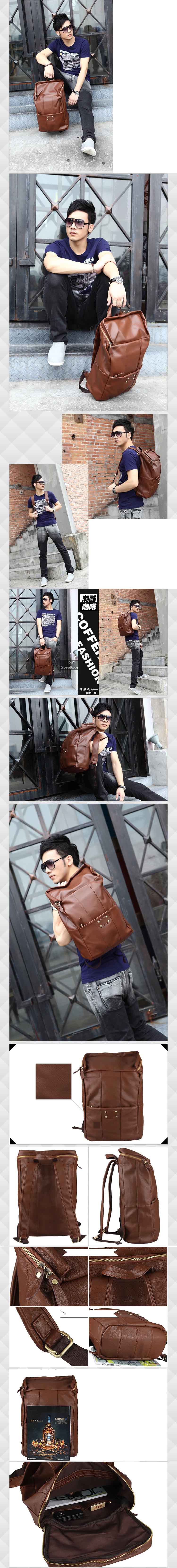 jual tas kulit ransel pria , terbuat dari bahan kulit import, berkualitas dan elegan, pesan online sekarang